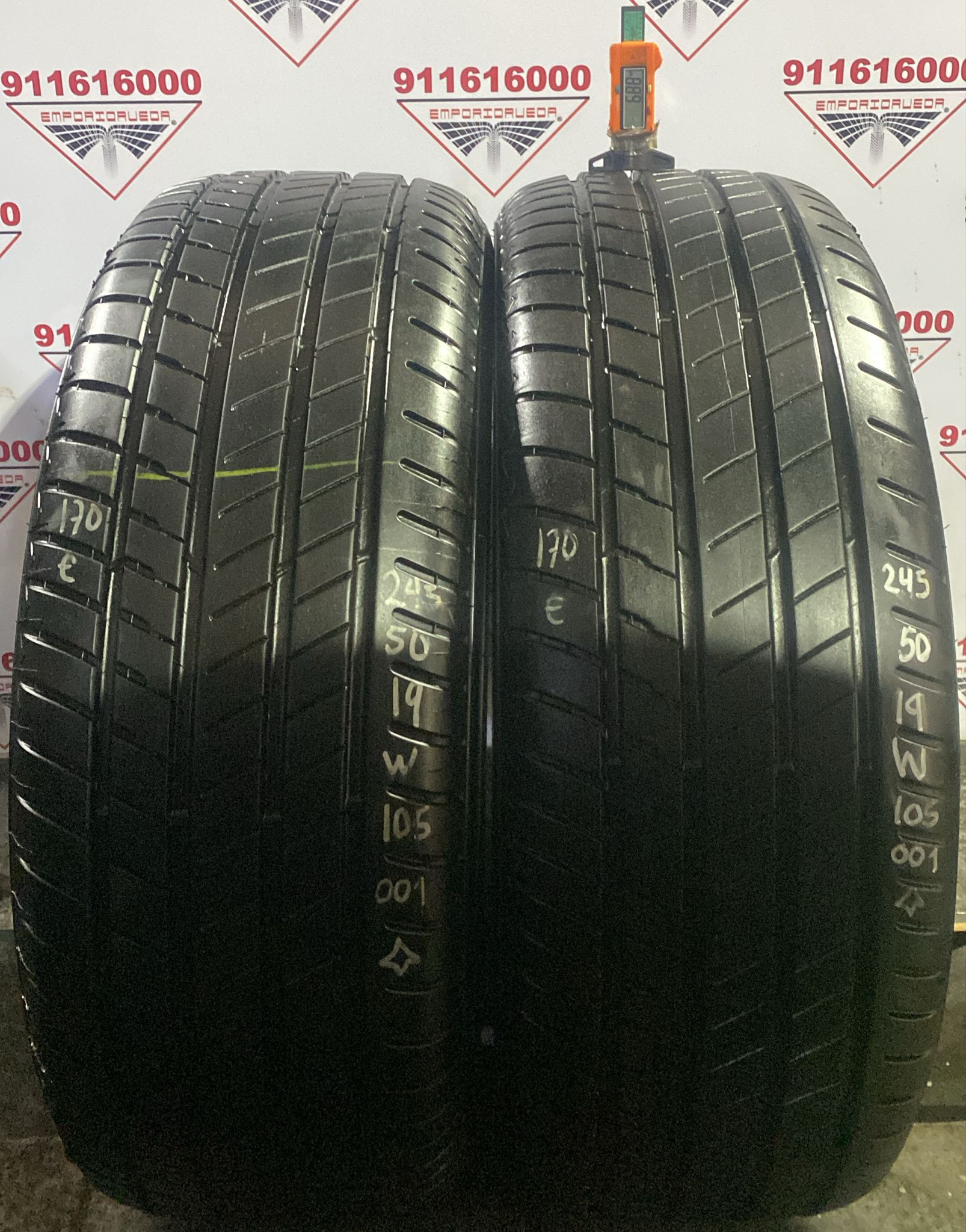 BRIDGESTONE ALENZA 001 USADO  245/50 R19 105 W